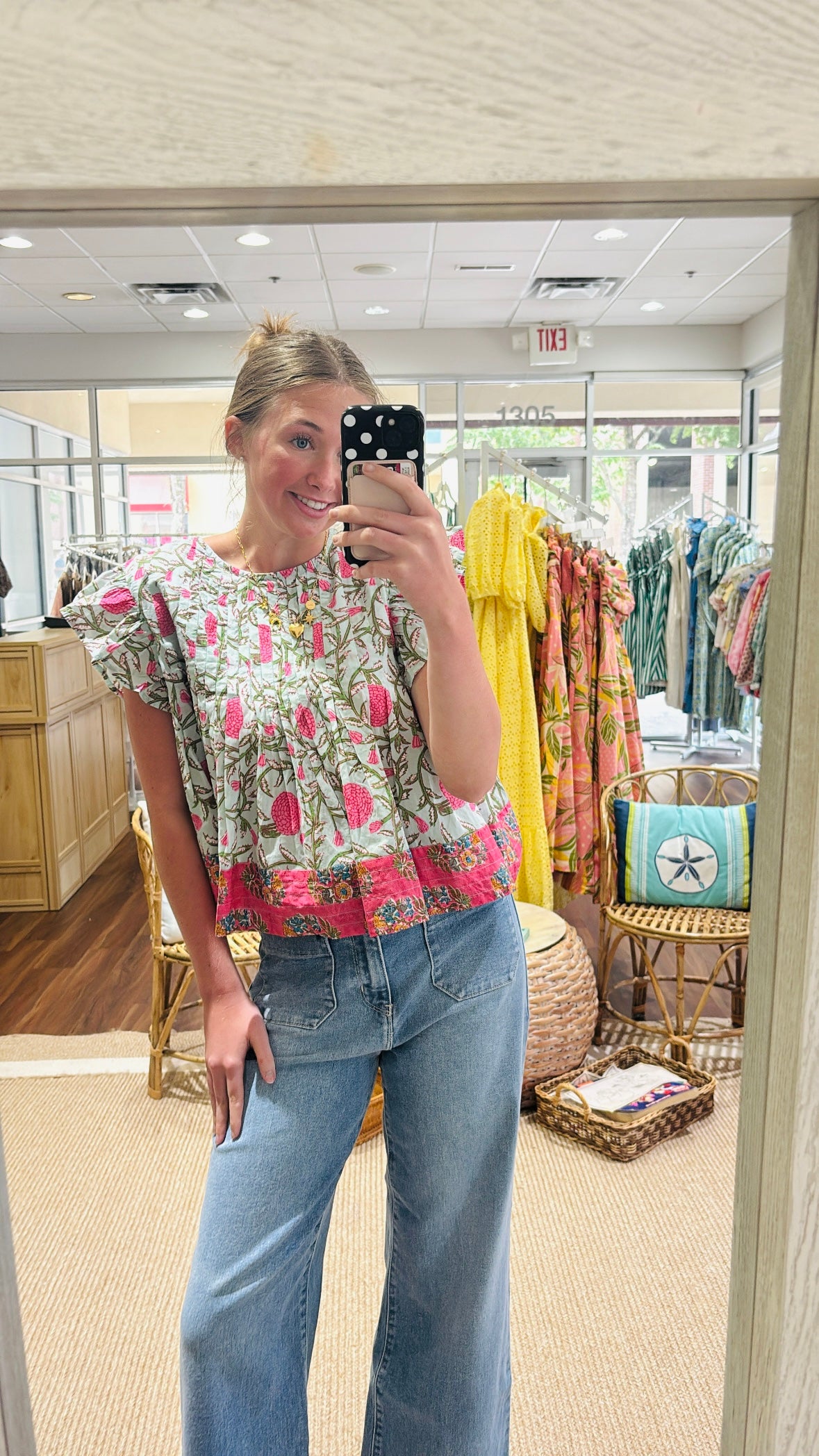 Mint Folly Top THML