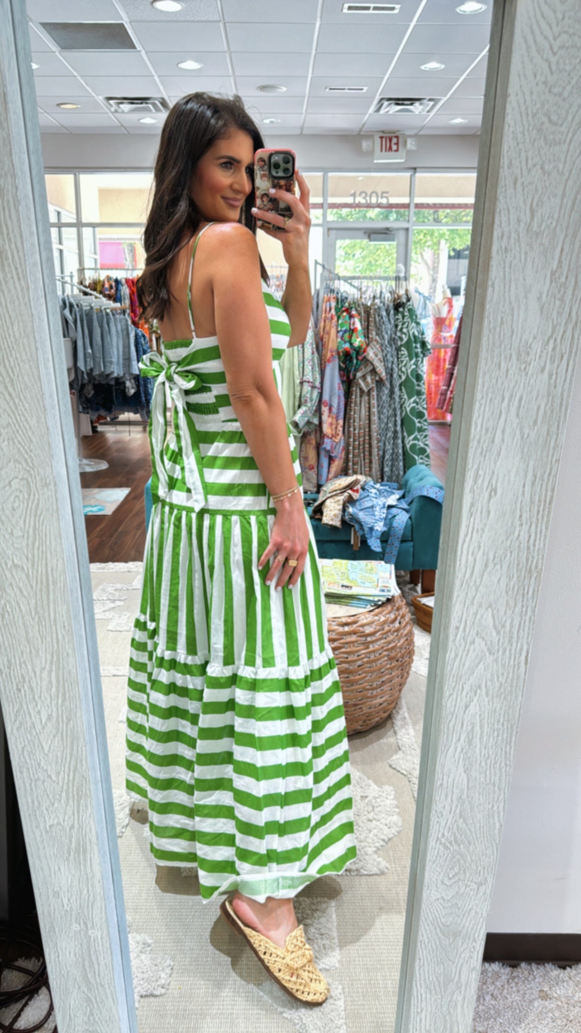 Key West Dress Green Apple