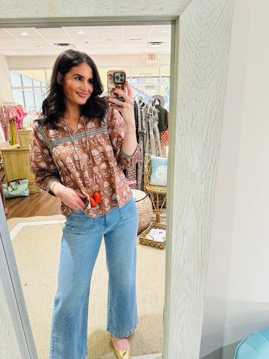 Brown Milos Top THML