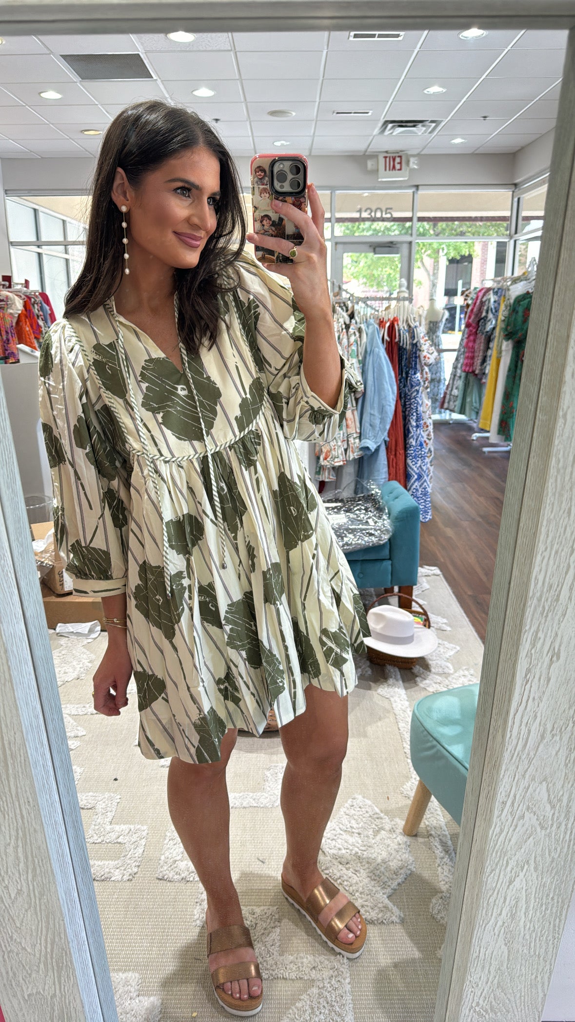 Olive Branch Dress