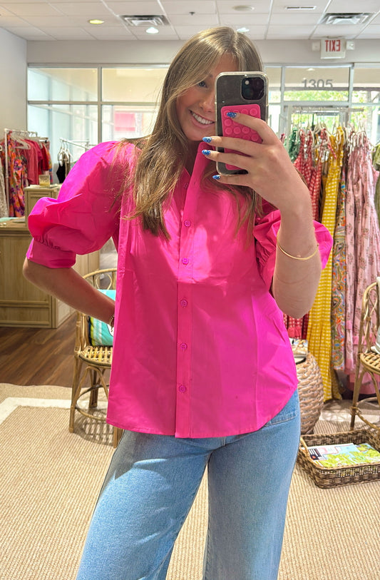 The Serena Blouse Jade