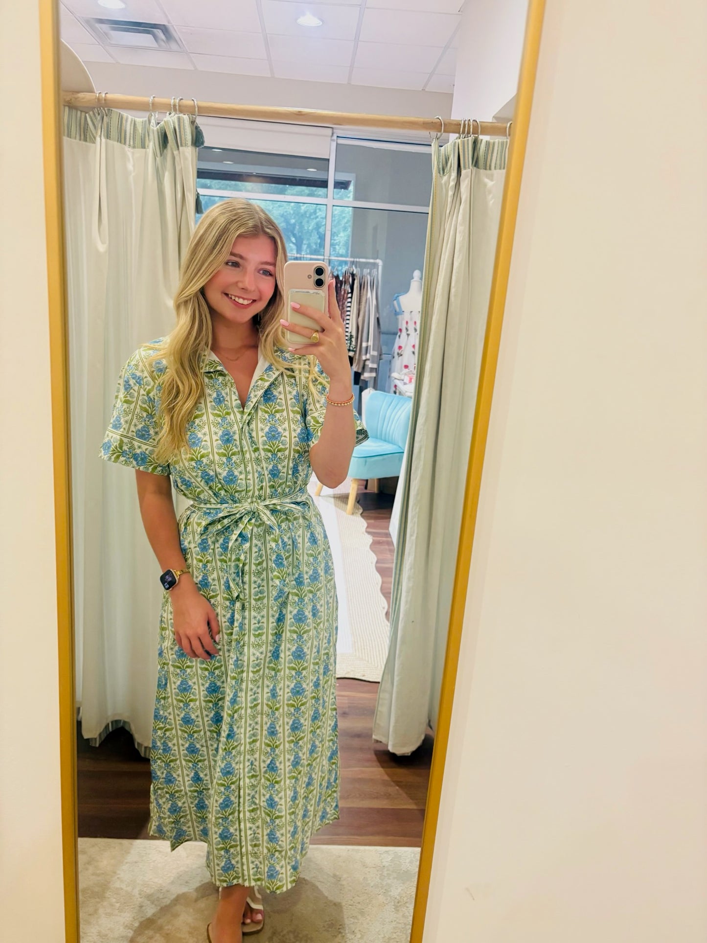 Botanical Dreams Midi Dress ENTRO