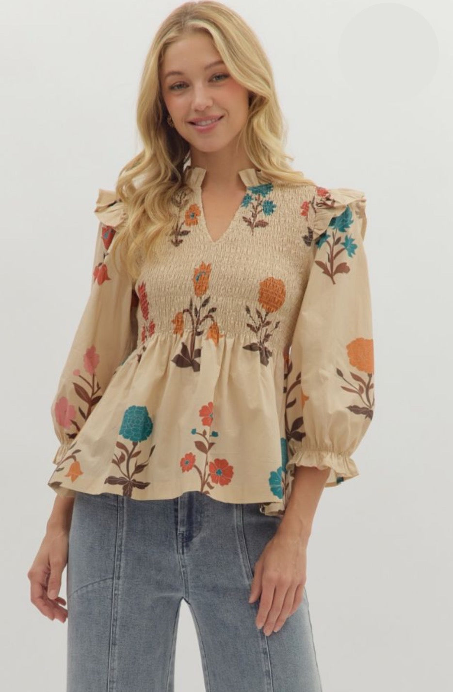 Autumn Whimsy Blouse ENTRO