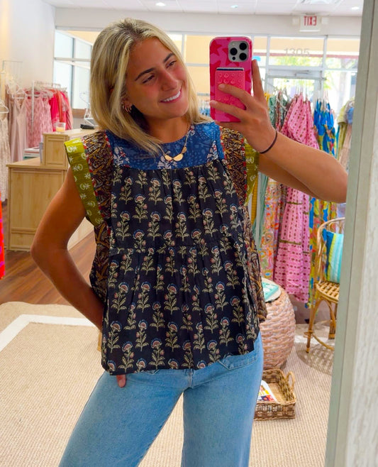 THML Fall Floral Top