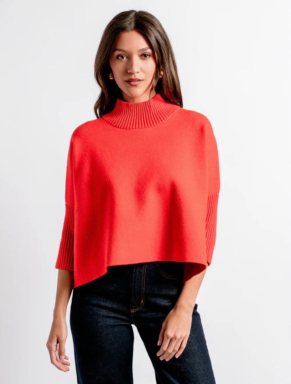 Aja Sweater Orange Flame