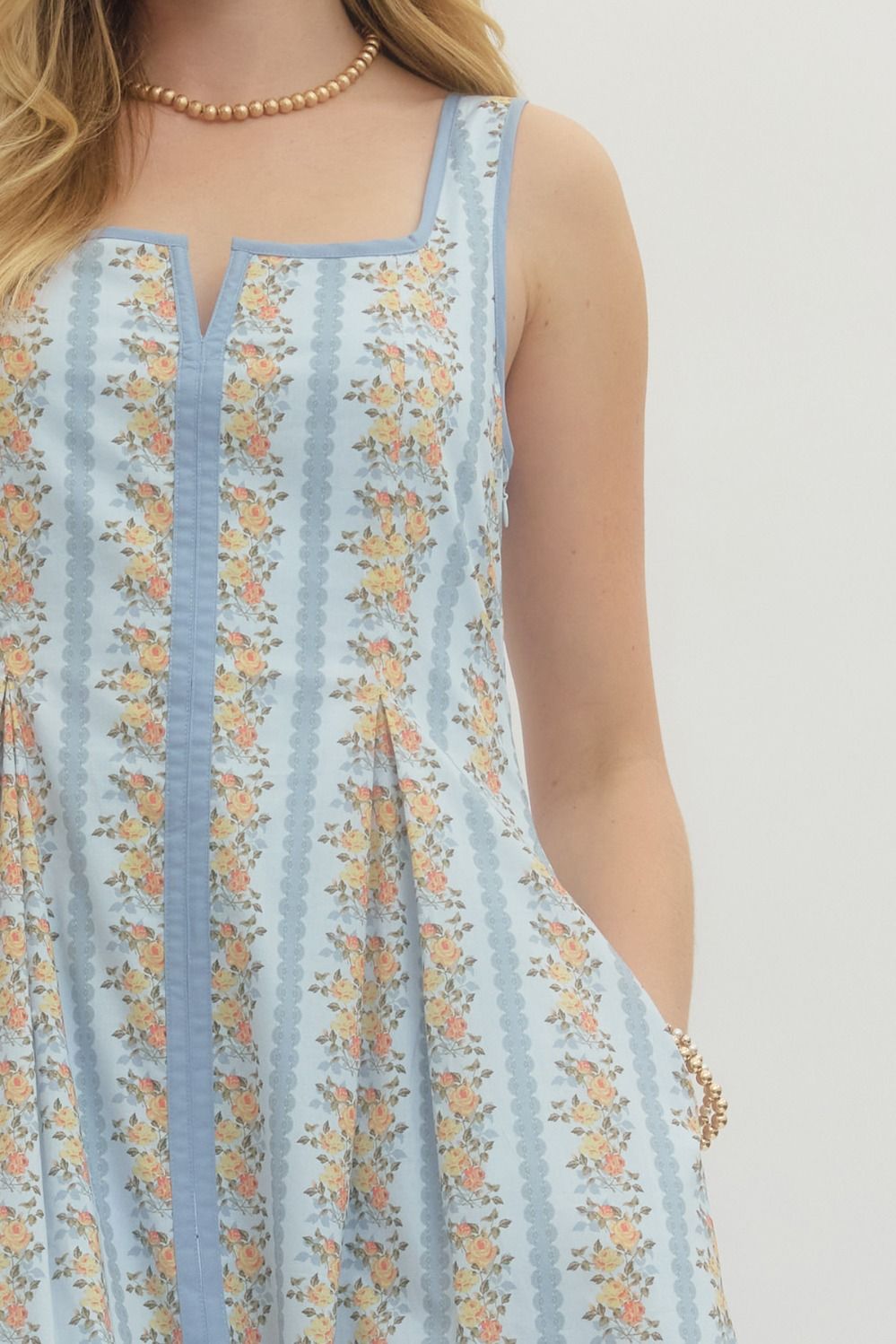 Spring Tea Party Midi Dress