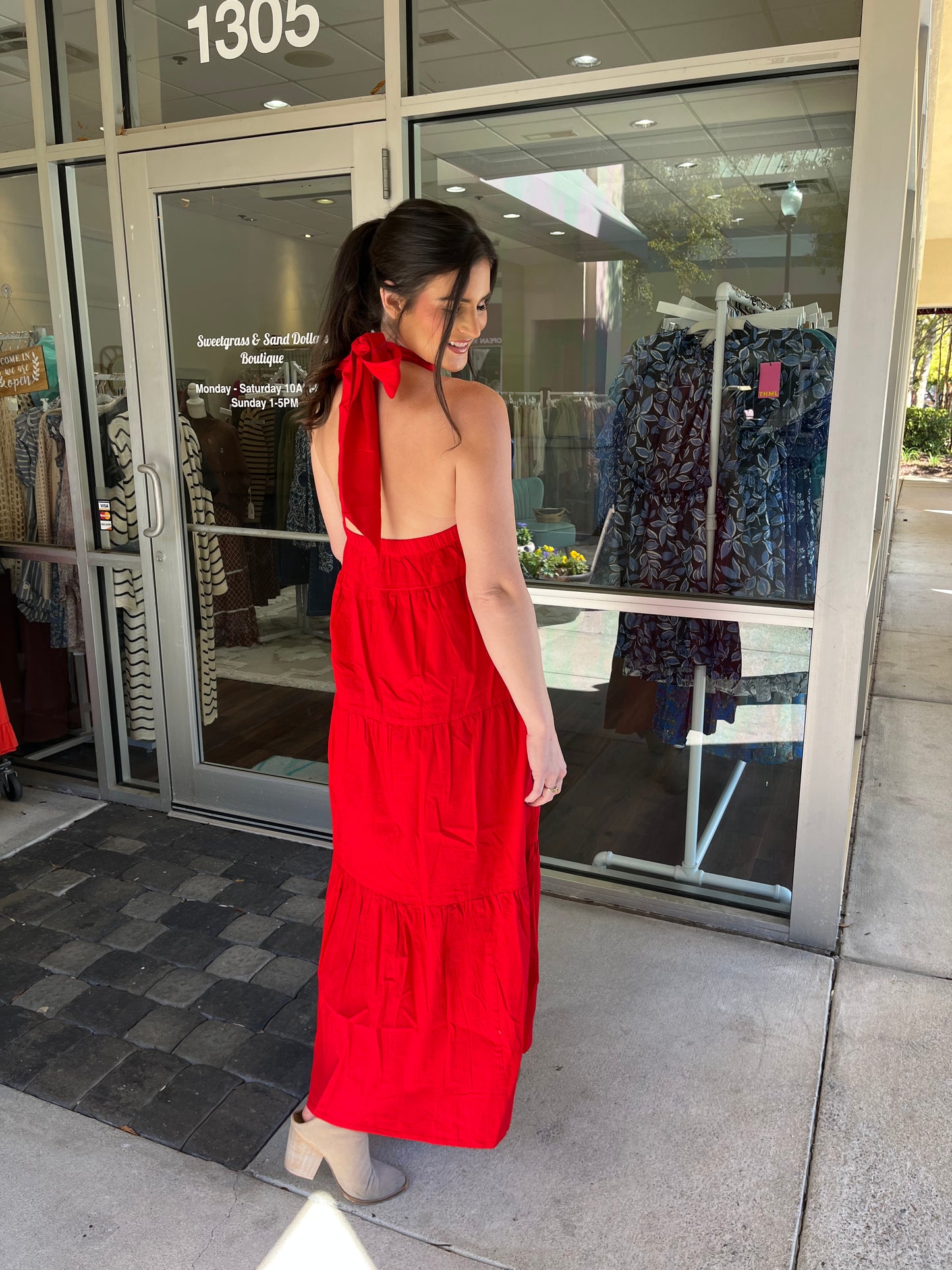 Red Bow Dress