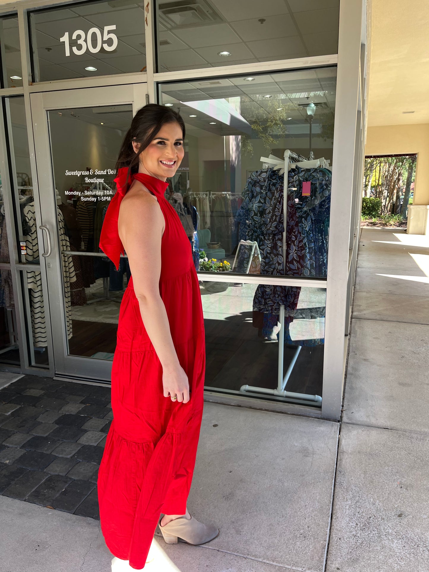 Red Bow Dress