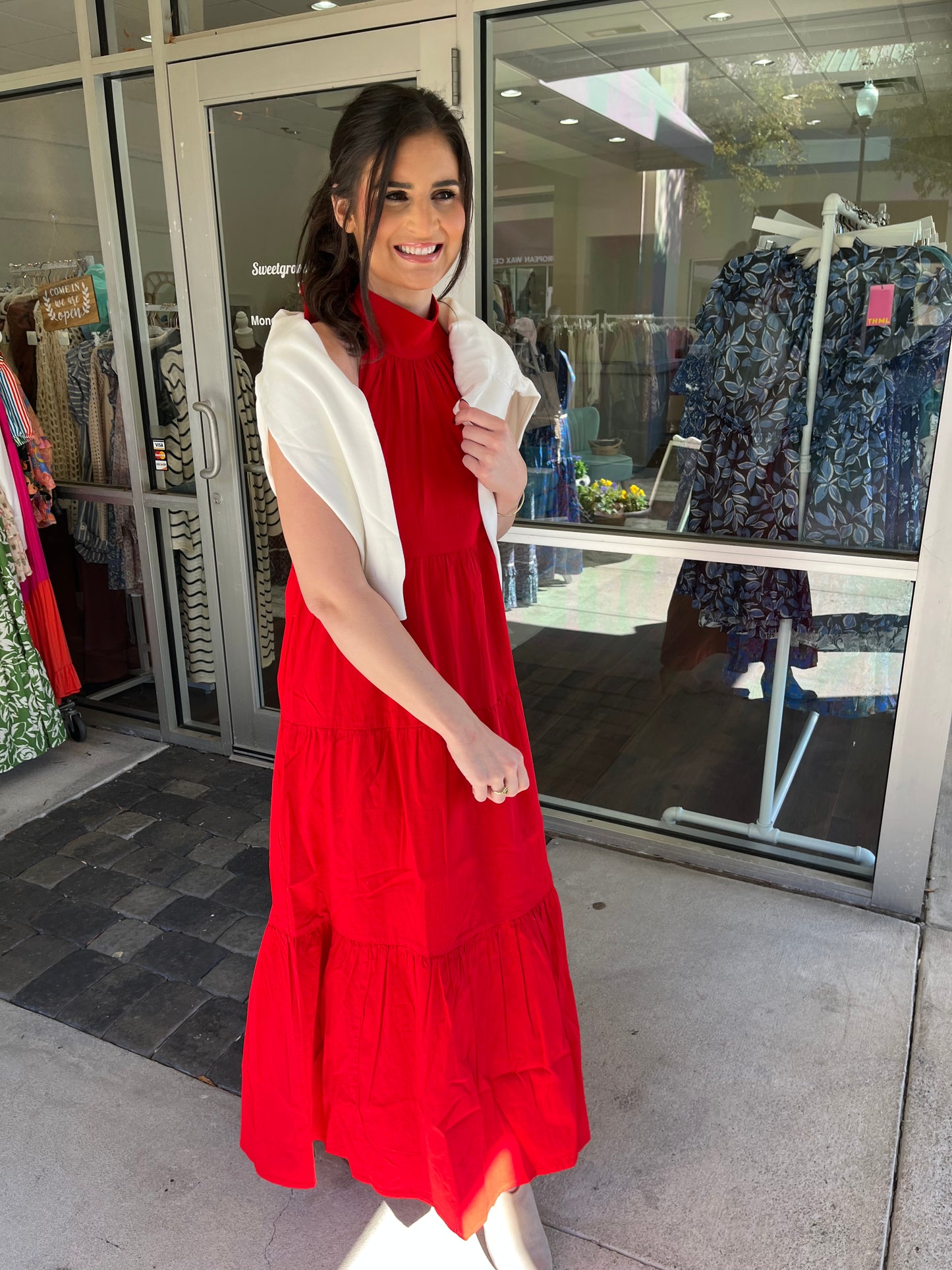 Red Bow Dress