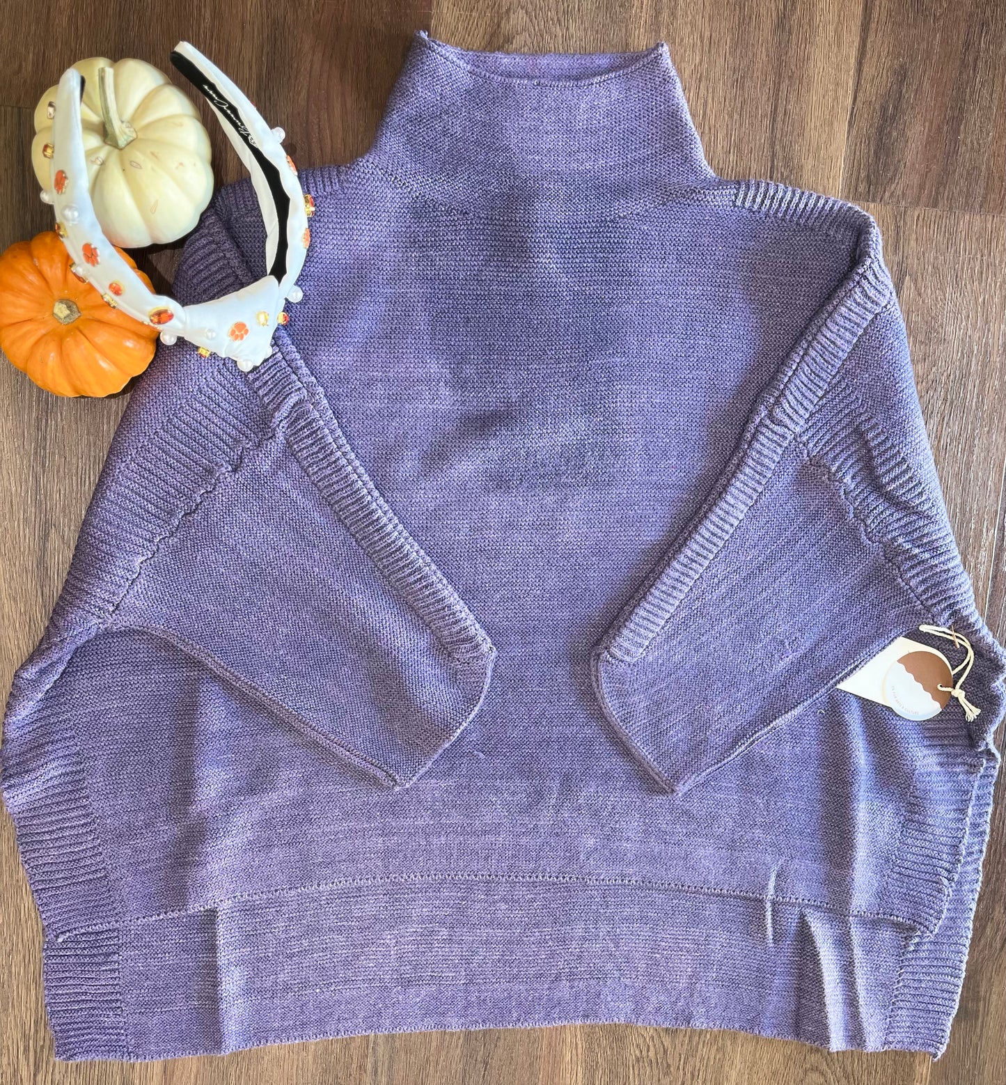 Boho Sweater Vintage Violet