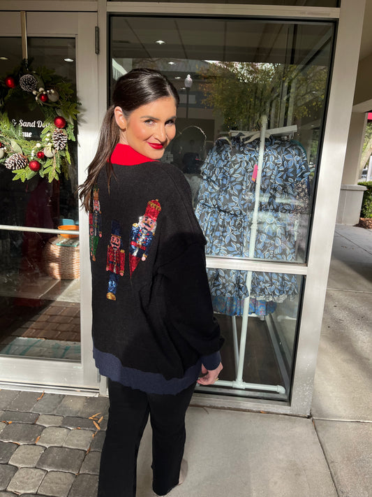 Nutcracker Cardigan Black