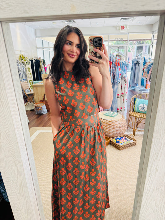 Caramel Apple Top & Skirt Set