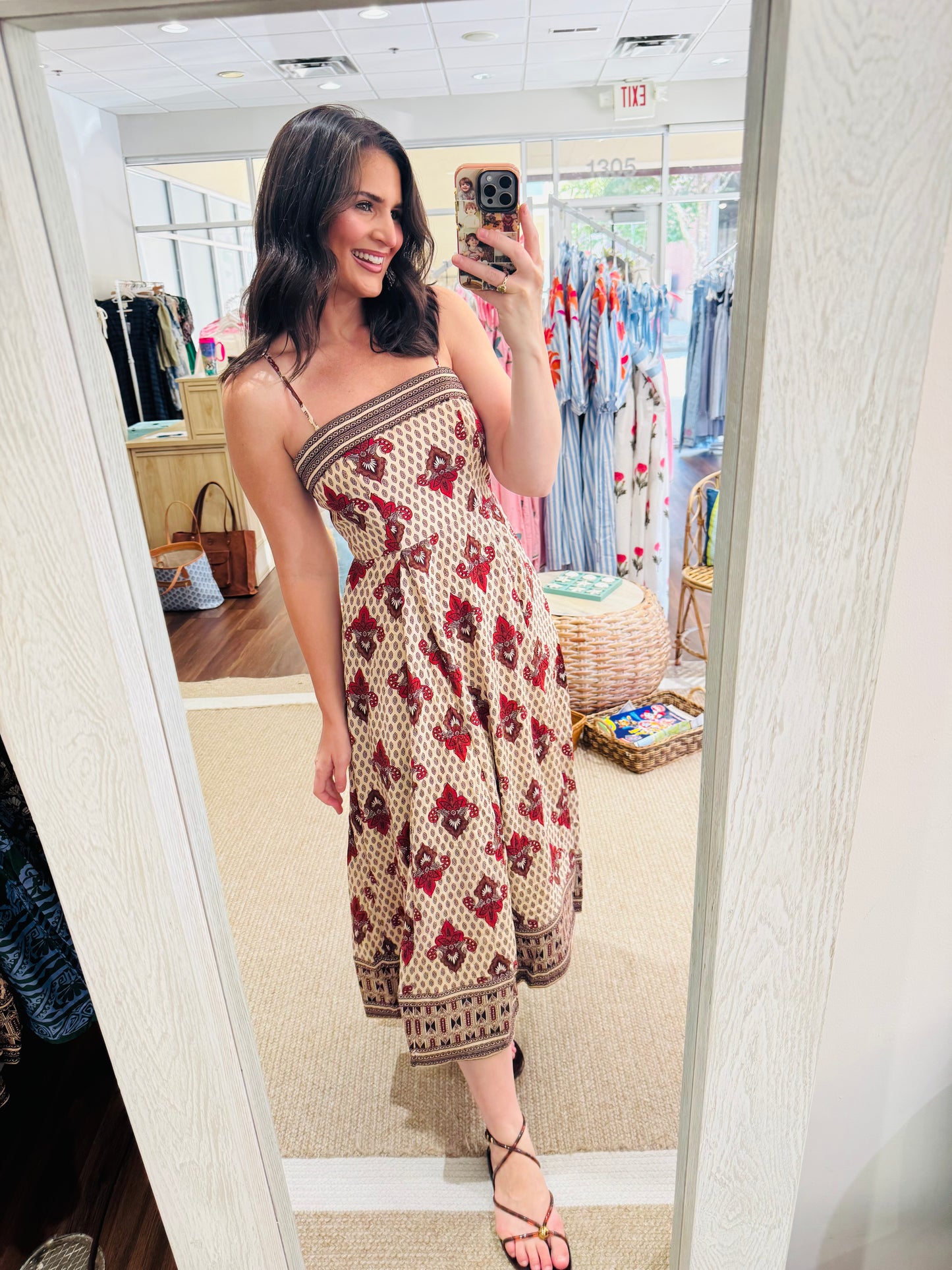 Chestnut Dress Entro