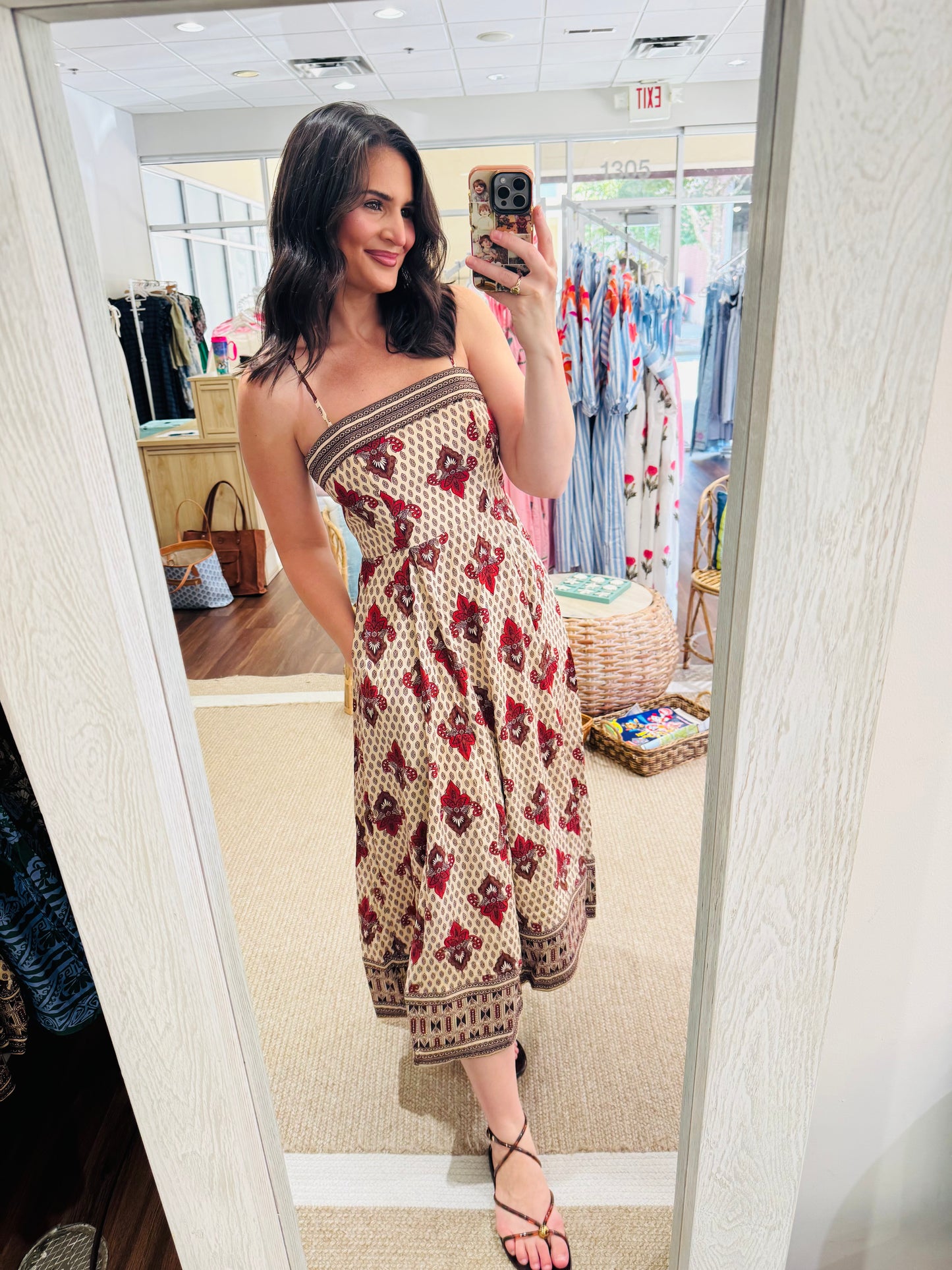 Chestnut Dress Entro