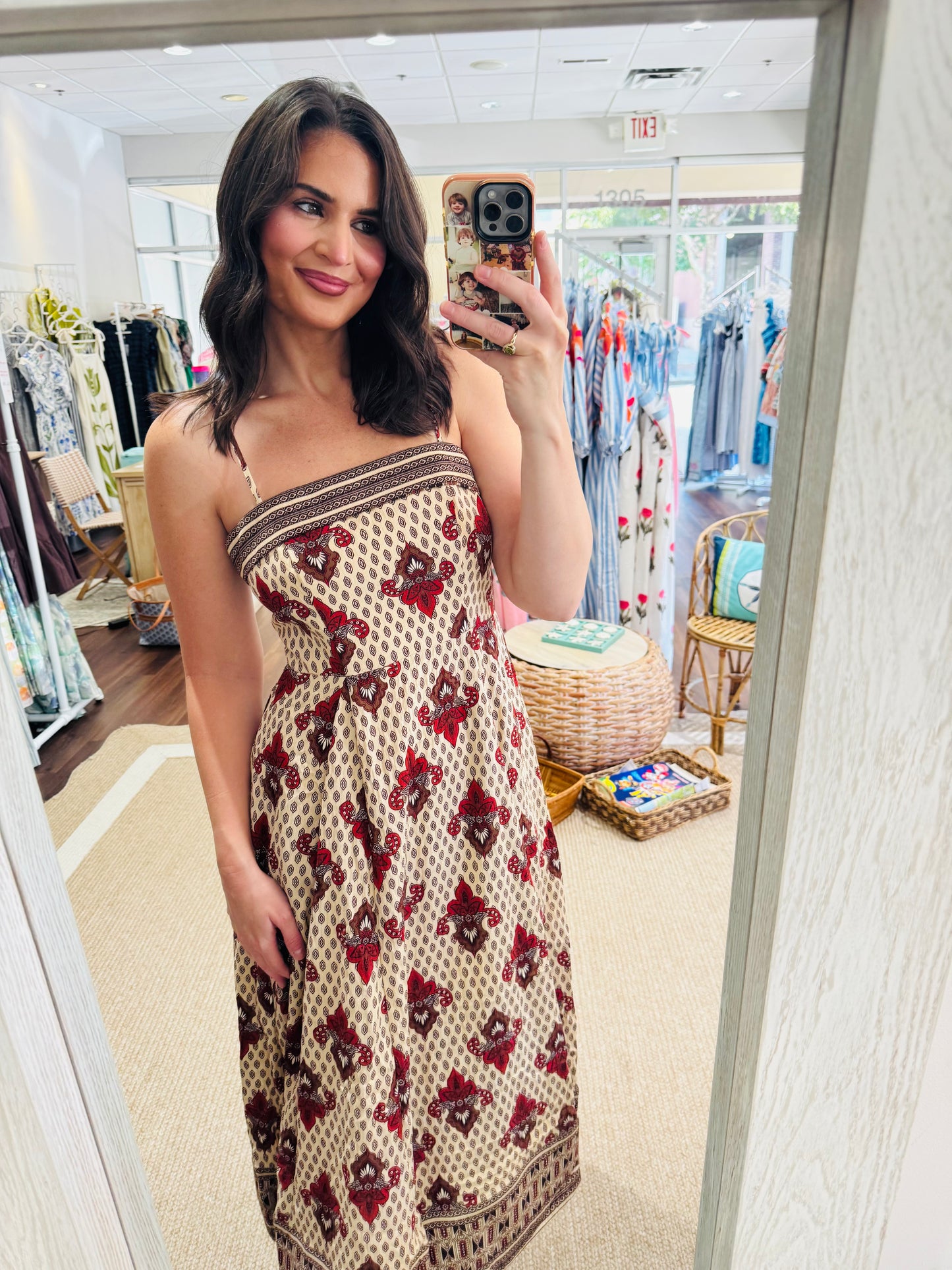Chestnut Dress Entro