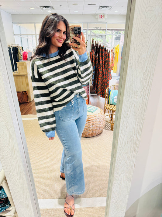 Blue Olive Sweater
