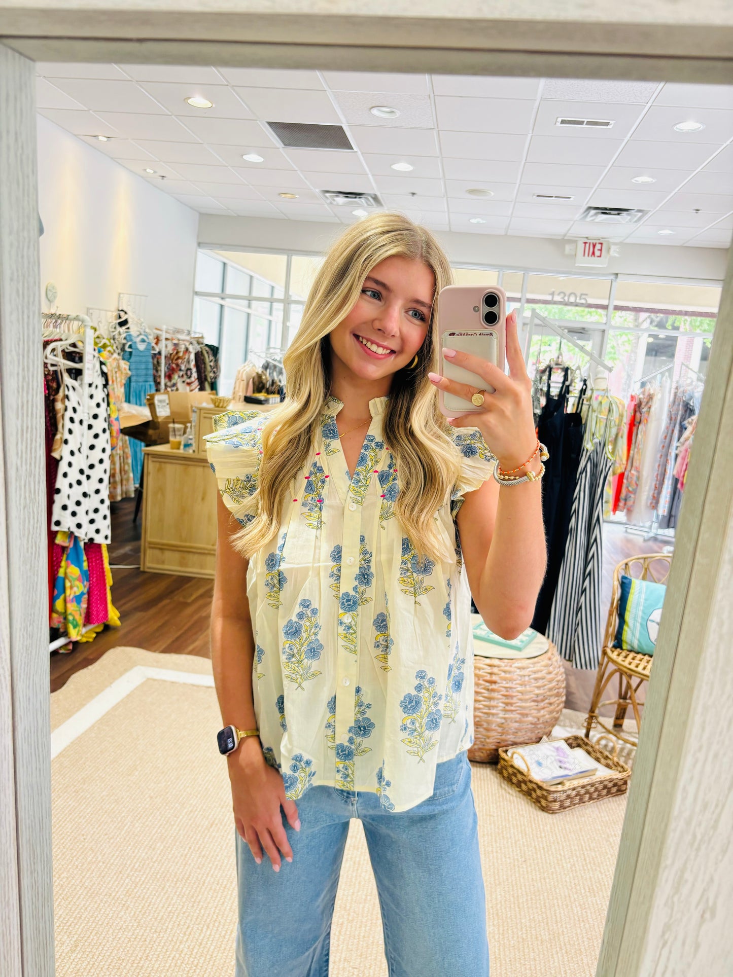 Warm Flutter Top THML