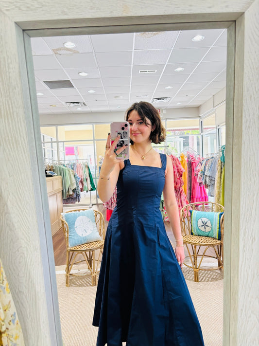 Blue Marine Dress