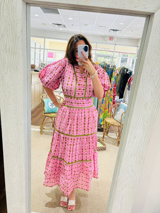 THML Mourine Dress Pink