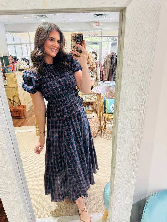 Fall Fever Plaid Top