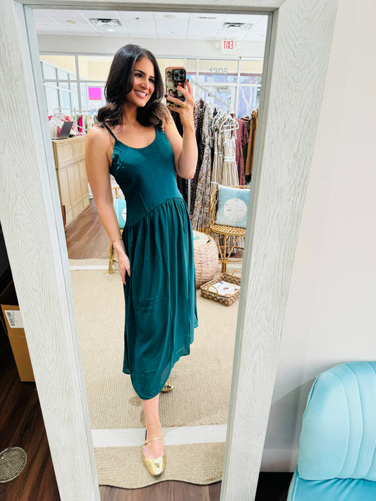 Evergreen Holiday Dress