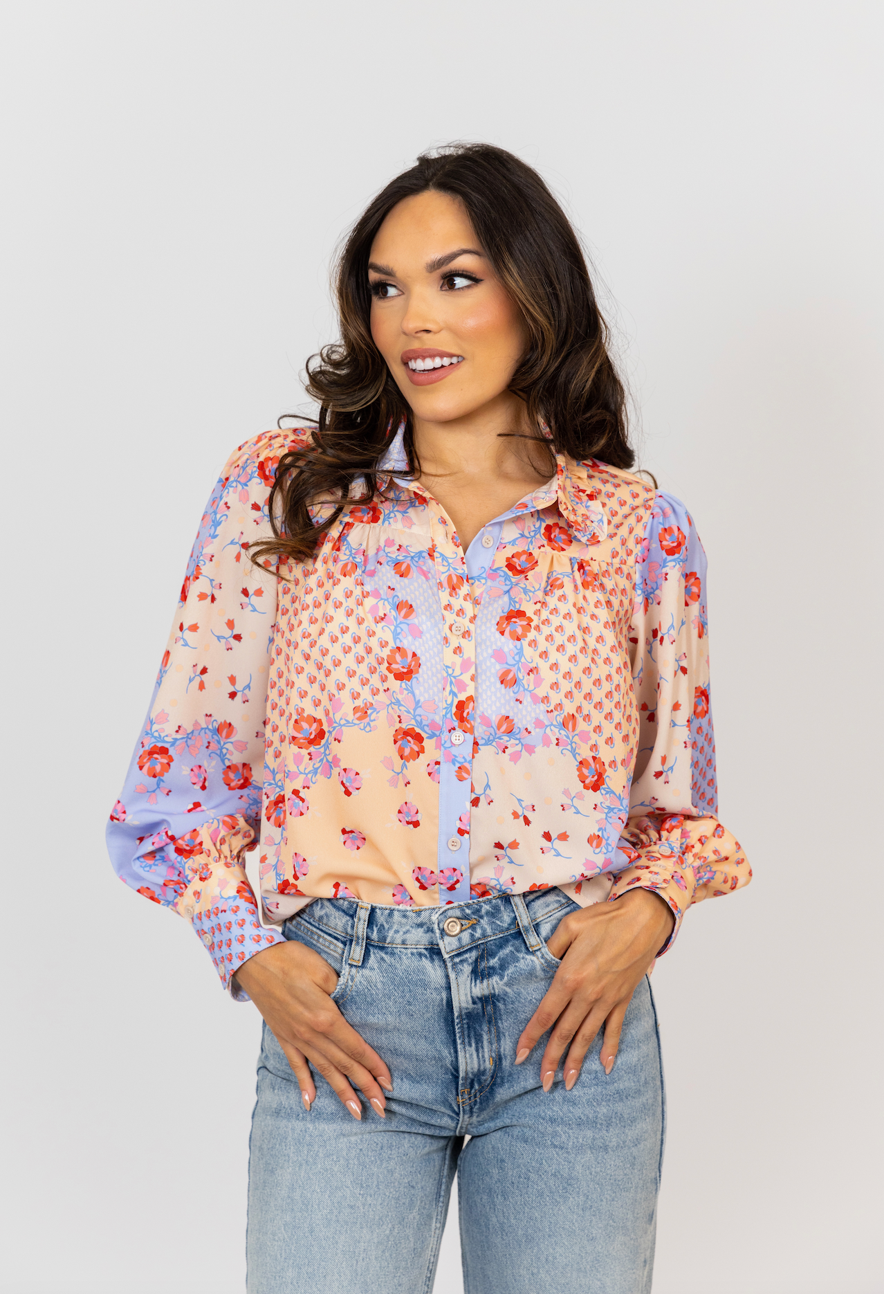 Whimsical Blouse Rose