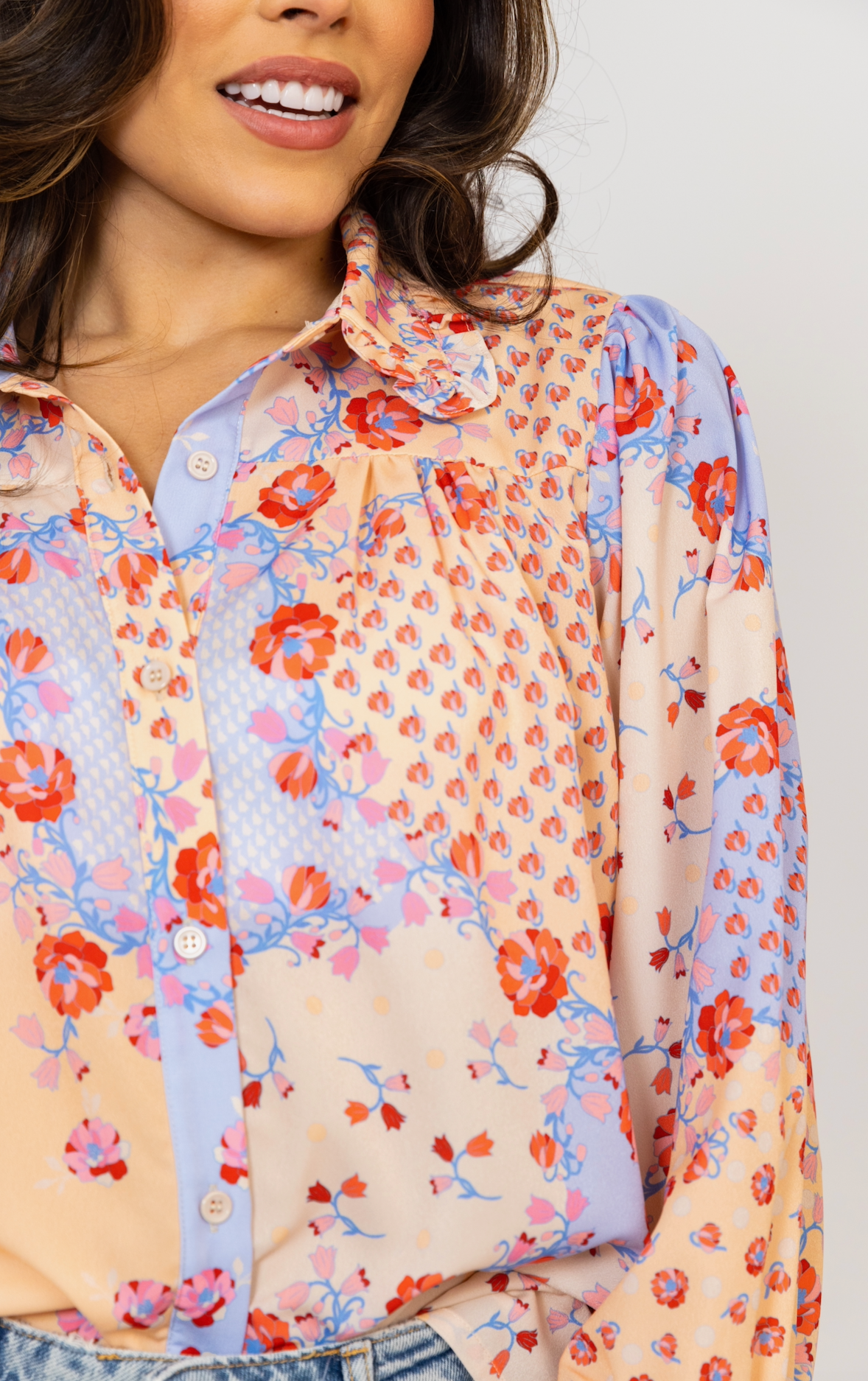 Whimsical Blouse Rose