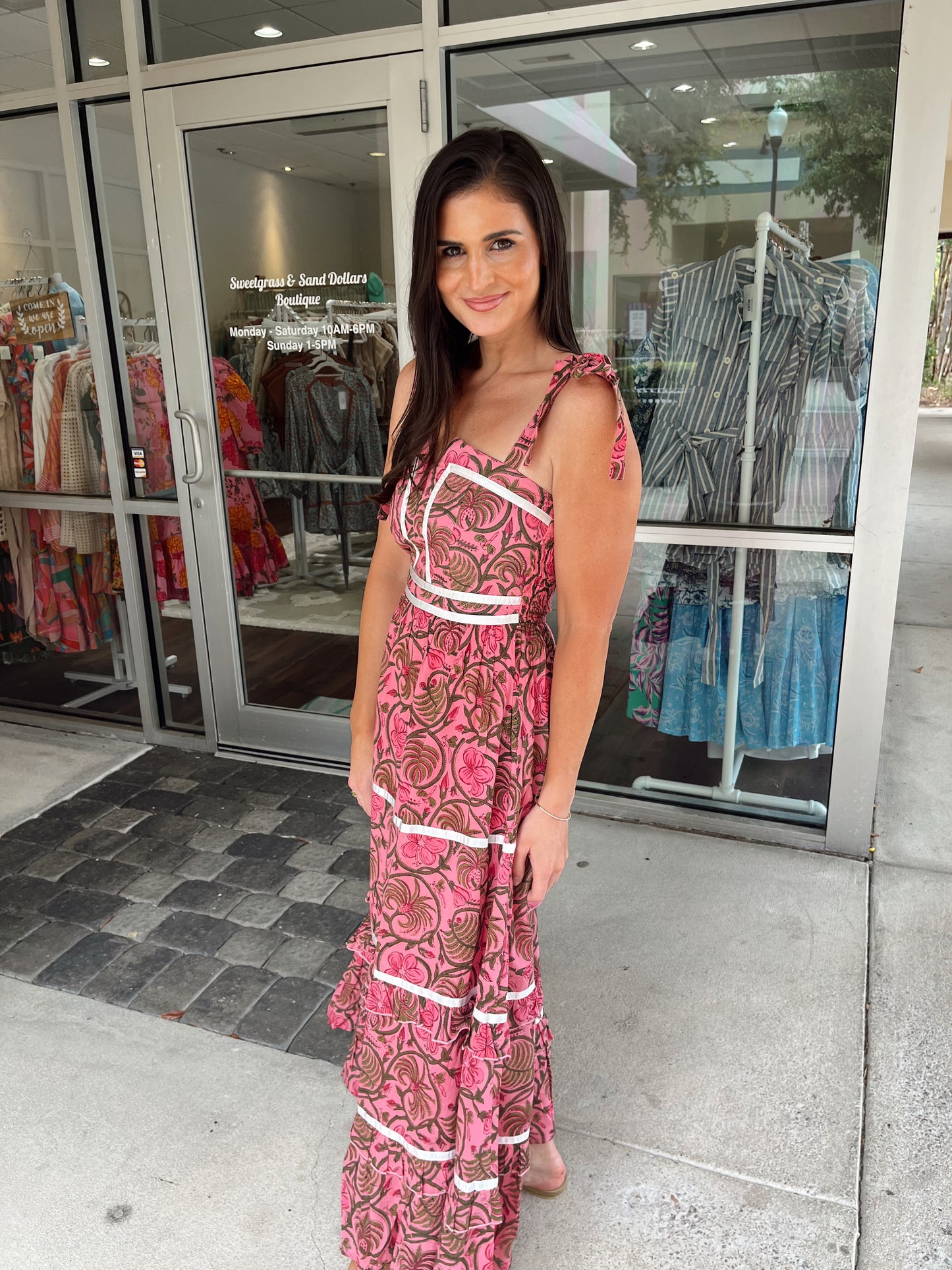 Ella Maxi Pink Floral