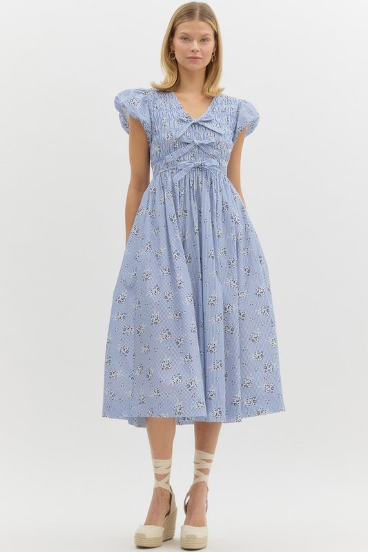 Grace Dress Blue