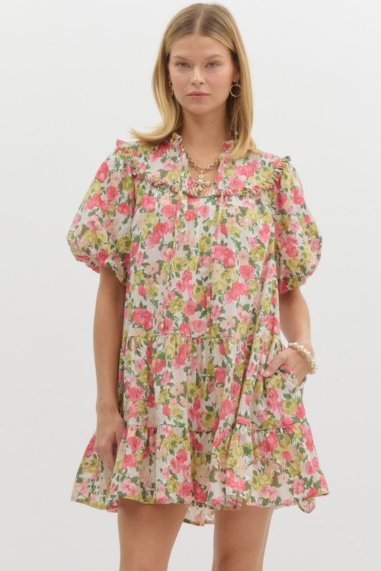 Ashley Dress Spring Floral