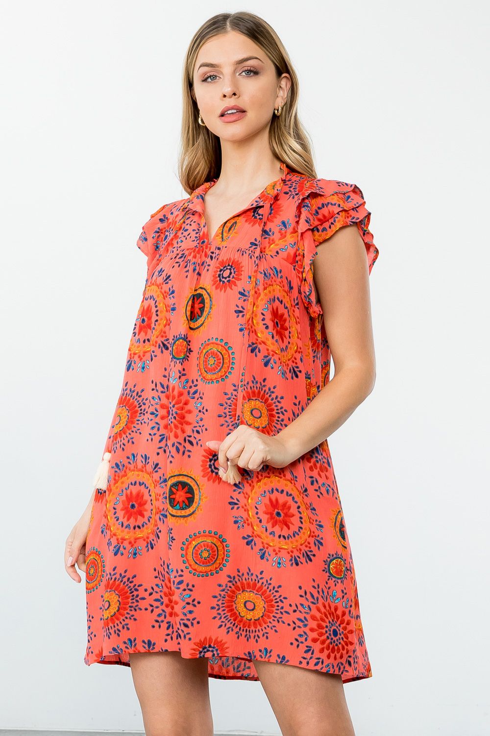 Sunkissed Dress Coral