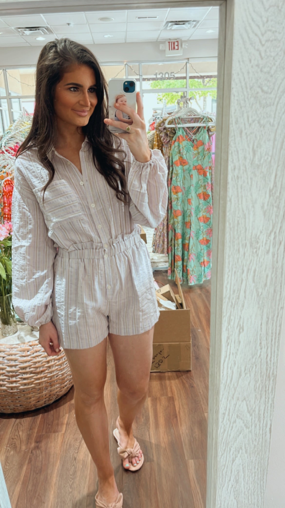 Resort Romper Lavender