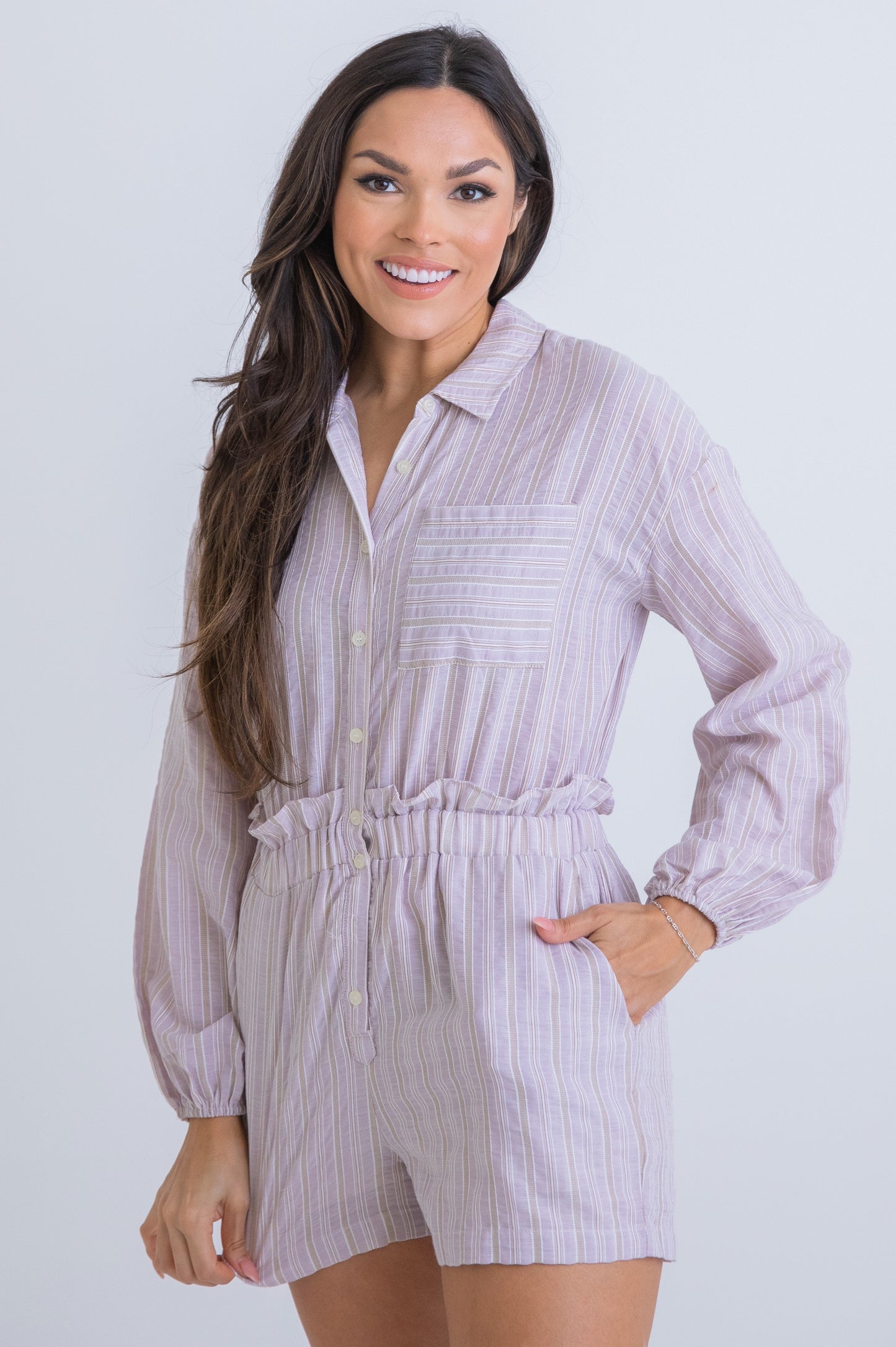 Resort Romper Lavender