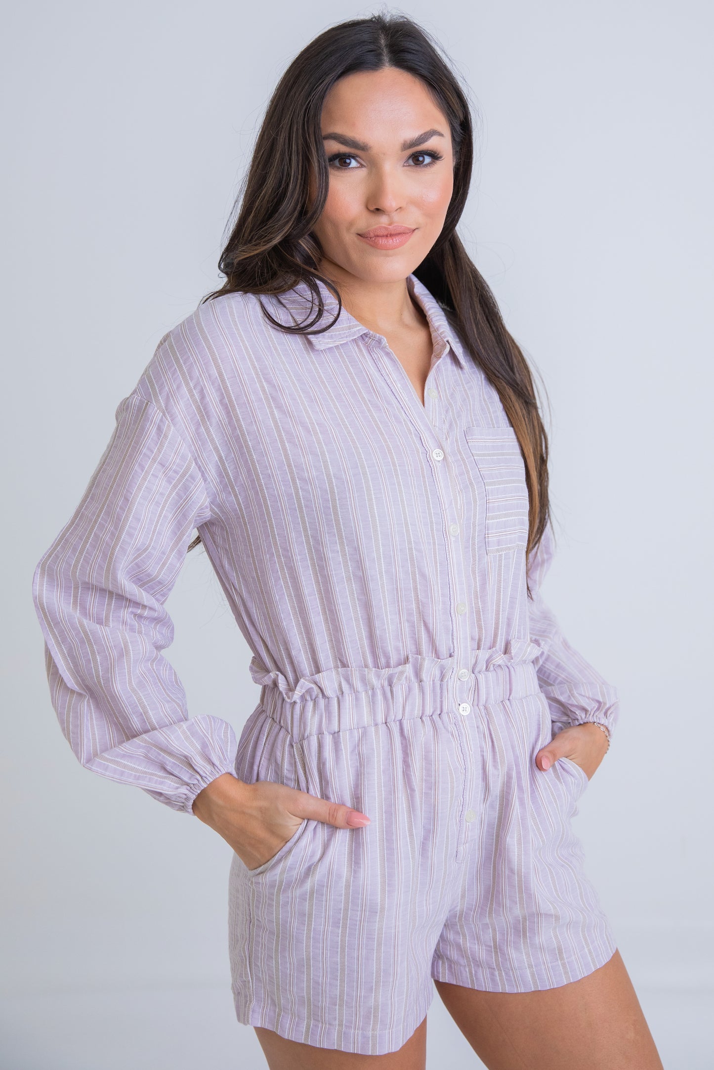 Resort Romper Lavender