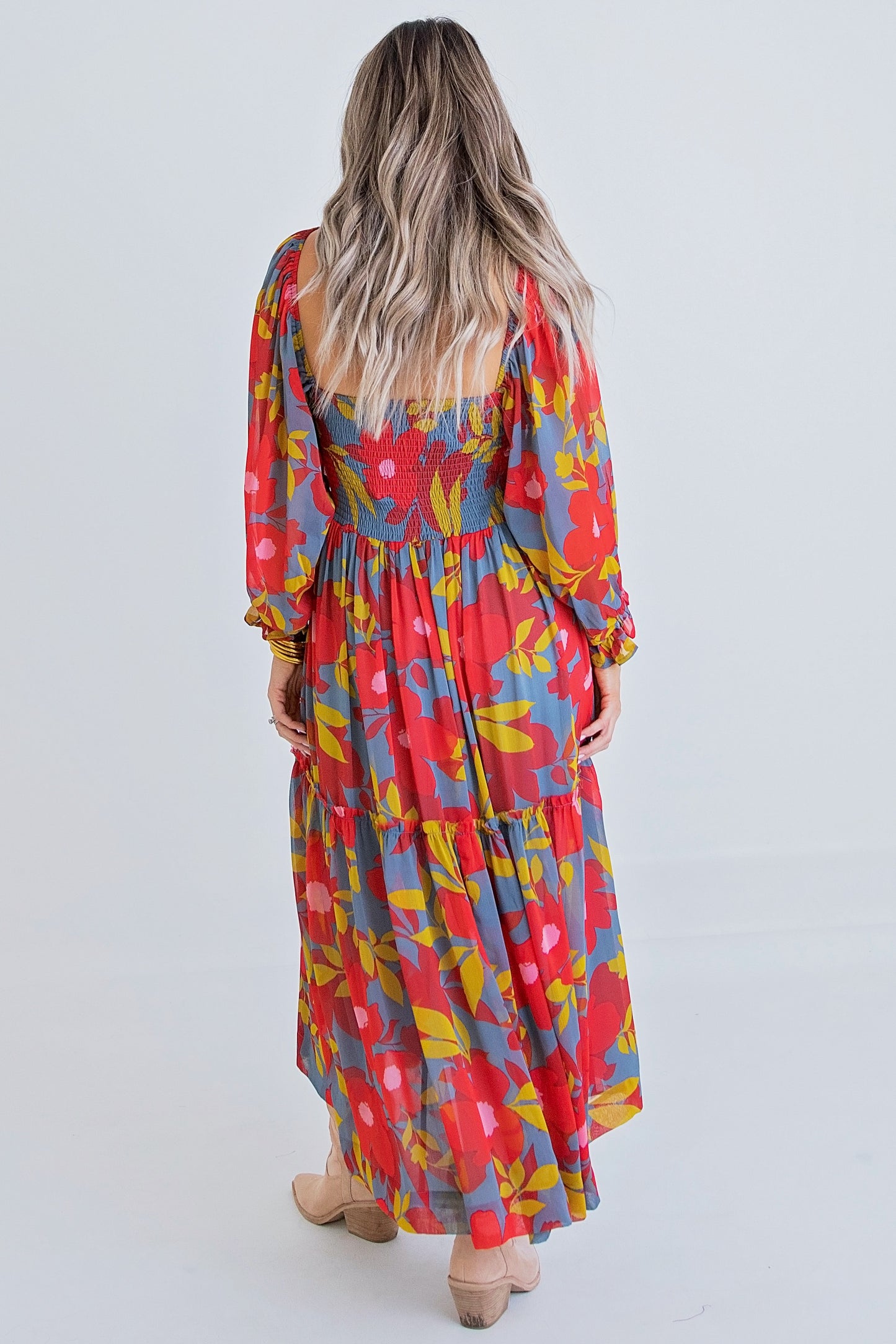 Willow Floral Maxi