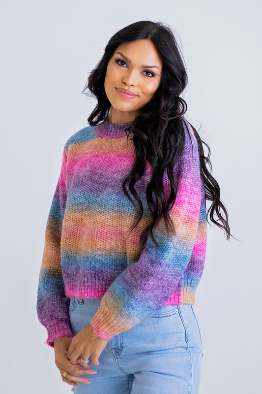 Fall Rainbows Sweater