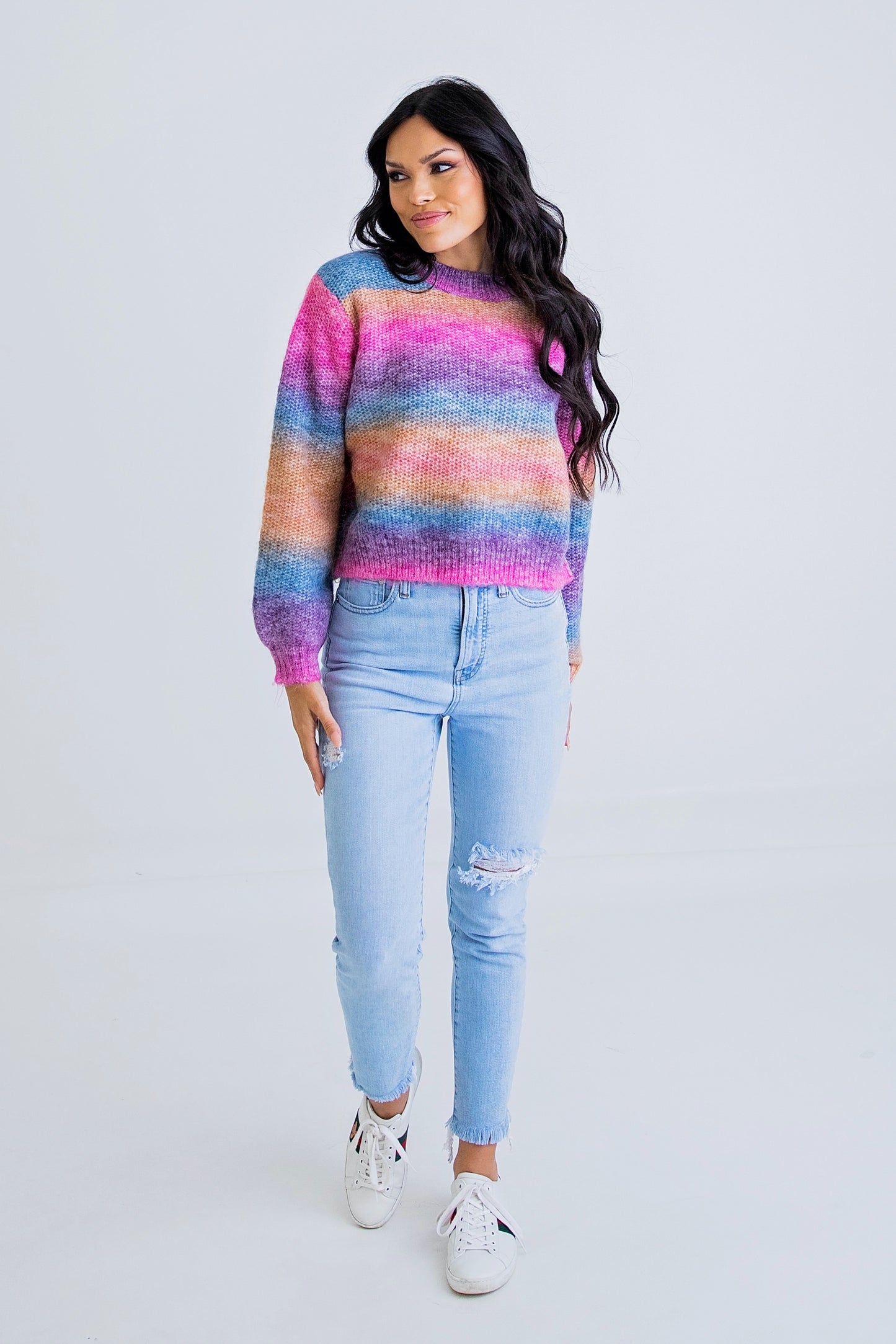 Fall Rainbows Sweater