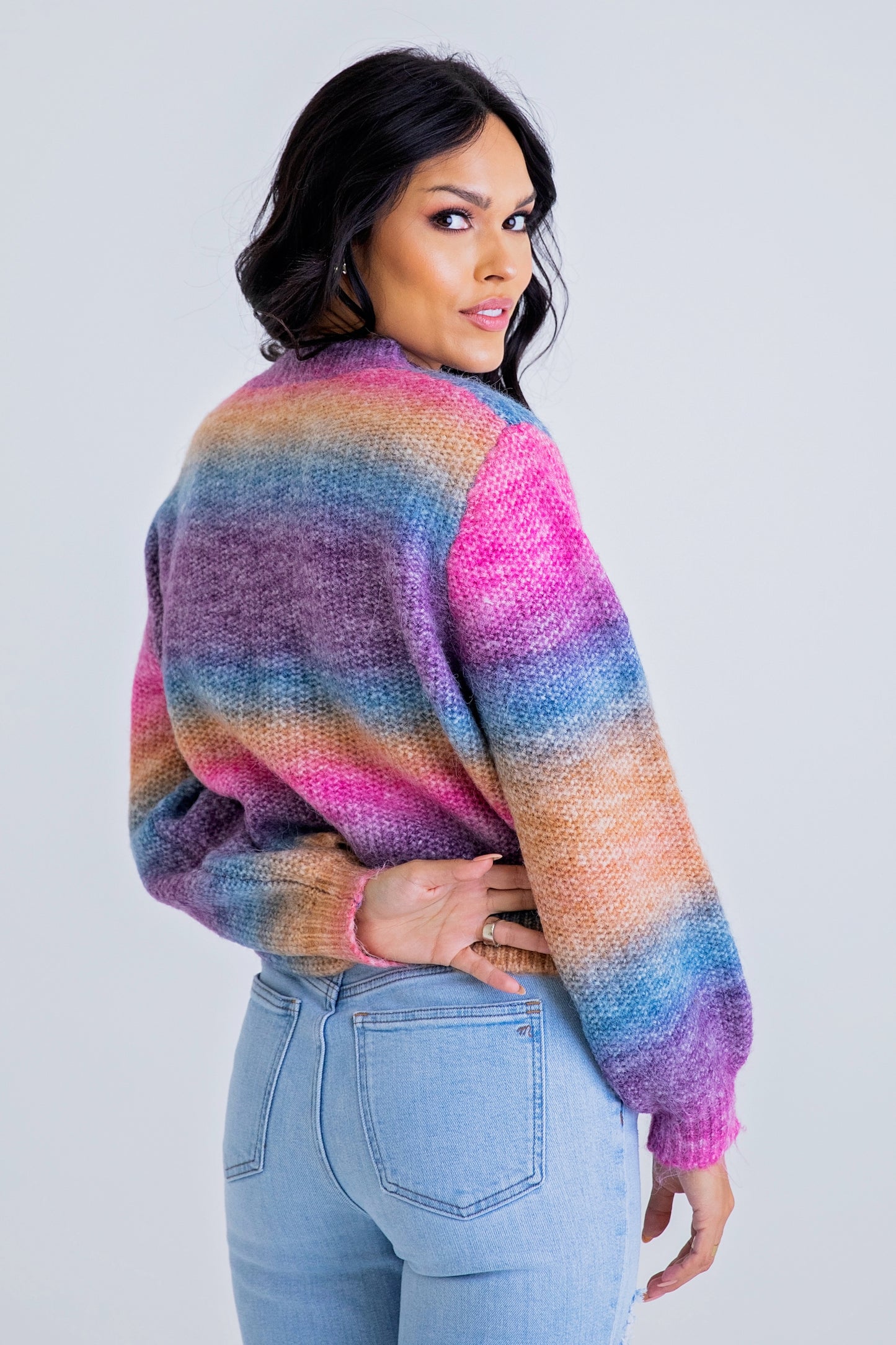 Fall Rainbows Sweater