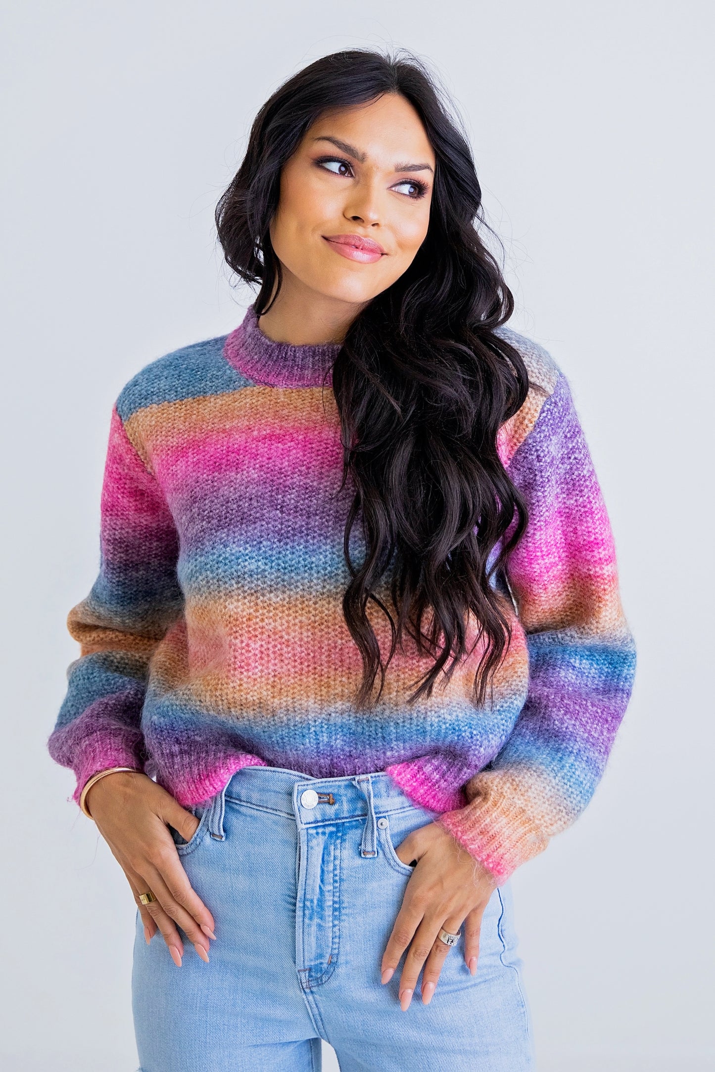 Fall Rainbows Sweater